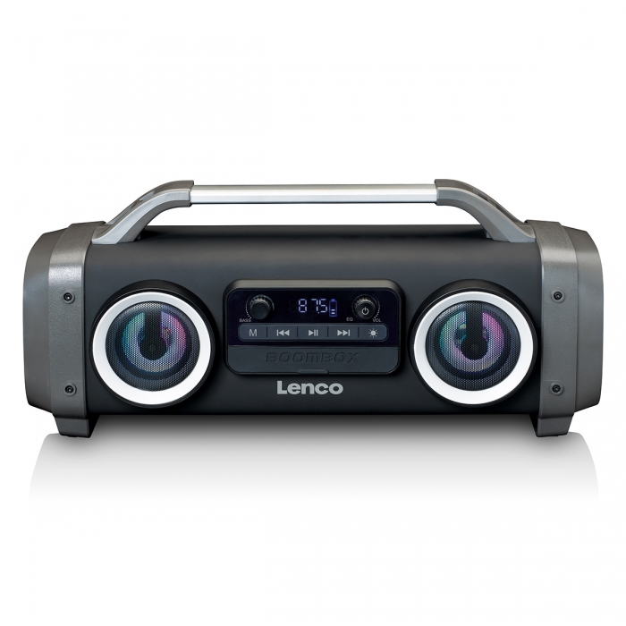 Αδιάβροχο Ηχείο 25 W Με Bluetooth, Ραδιόφωνο & Διάρκεια Μπαταρίας Έως 14 Ώρες Μαύρο